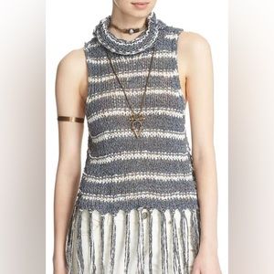 NWOT - FREE PEOPLE Folksong Slate Sweater (Size M)